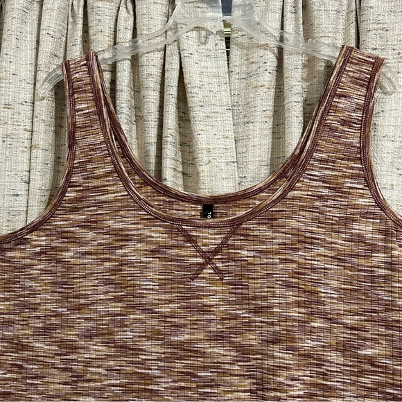 Torrid Sleep Camel Space-Dye Hacci Scoop Neck Lounge Tank - 5X - Picture 2 of 9